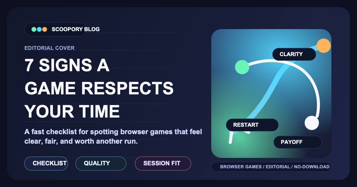 6 Scoopory Browser Games to Play When You Want to Unwind, Not Grind cover